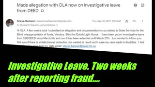 Episode 4. The Sexual Defamation of a Minnesota Whistleblowing Active Shooter. State agency lawyers, assistant attorneys general and union MAPE lawyers collude to cover up pandemic era fraud.