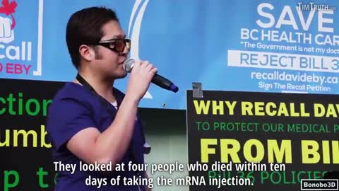Doc Whistleblower: Vax Likely Designed To Change DNA & Allow Cancer To Grow; Dr Daniel Nagase