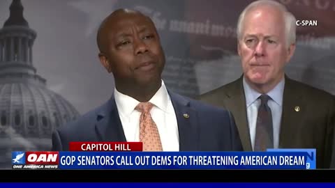 GOP senators call out Dems for threatening American dream