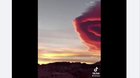 Mystery Cloud Formation Over Turkey - February 2023