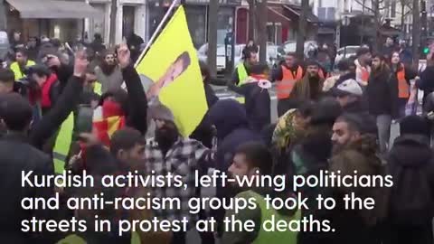 Paris shooting_ Clashes between protesters and police continue after deadly atta