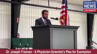 Dr Jospeh Fraiman at Louisiana Health Freedom Day, 2023