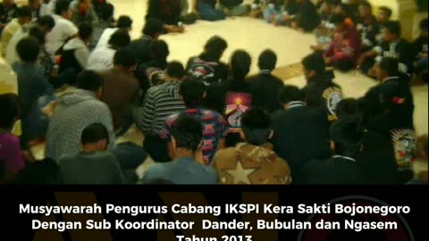 Musyawarah Pengurus Cabang IKSPI Kera Sakti Bojonegoro Dengan Sub Koordinator