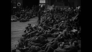 Embarkation Activities, New York Harbor 1918