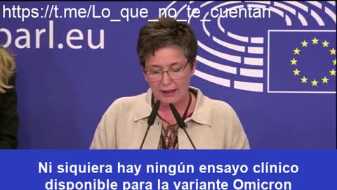 Eurodiputada Sylvia Limmer acerca de la responsabilidad de Pfizer