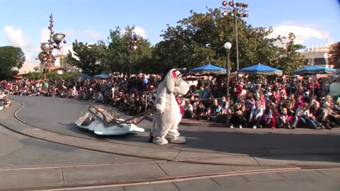 Christmas Fantasy Parade at Disneyland