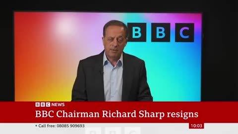 Breaking news||BBC chairman resigns