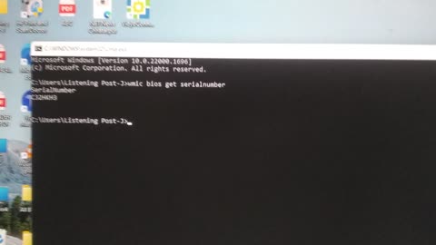 How To get Computer Laptop serial number ??