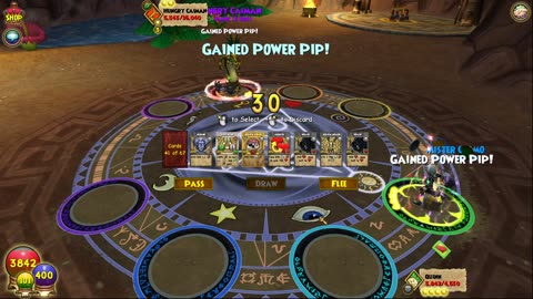 Wizard101 Battle with the Hungry Caiman in Azteca