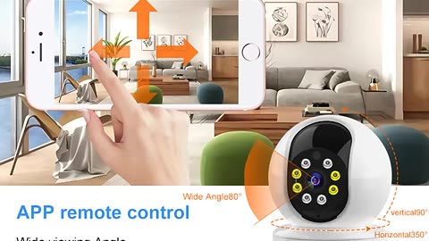 Indoor WiFi Camera 360° Wireless indoor IP Camera 720P 1080P