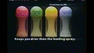 Secret's Tickle Deodorant 1979 TV Commercial