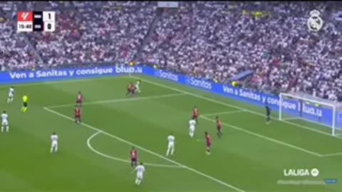 Real Madrid vs Osasuna 4-0 all goals