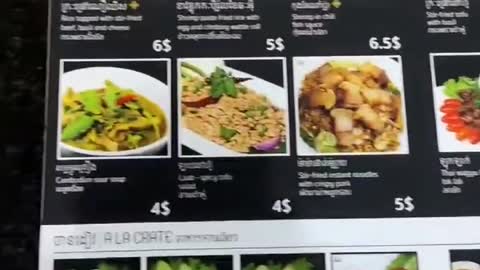 Authentic Thai Food Restaurant in Siem Reap Cambodia | Siem Reap Food 2022