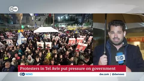 Tel Aviv Protesters demand Netanyahu steps down DW News