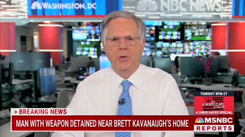 MSNBC Breaking News Of Kavanaugh Attack