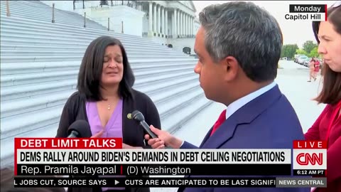 Dem Rep Jayapal Suggests Trouble In The Streets If Democrats Don't Get Their Way On The Debt Ceiling
