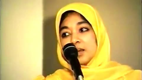 Speech by Dr Aafia Siddiqui on "Women Rights in Islam" Aafia Siddiqui Houston 1991