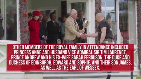 King Charles Delights Well-Wishers at Windsor Castle.