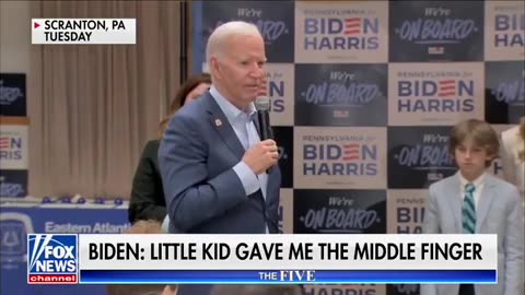 Joe Biden Talking about How many "F*CK JOE BIDEN" signs he sees