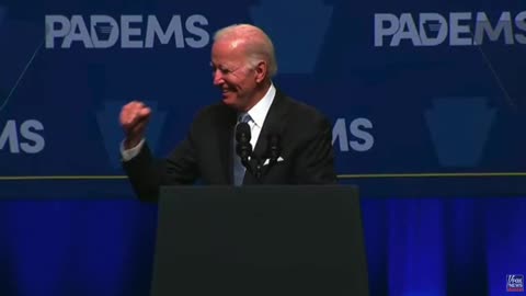 Joe Biden Fist Pumps To 'Lets Go Brandon' Chant After Showing Off His 'Hairy Leg'