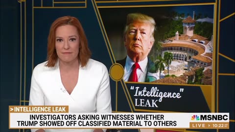 Psaki Compares Recent 'Intelligence' Leaks To Trump, Leaves Out Vindman, Biden's Boxes Of Documents