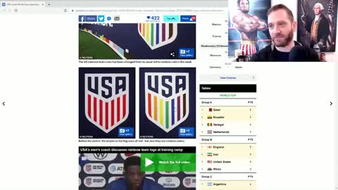 USA MEN'S SOCCER TEAM VIRTUE SIGNALS IN A COUNTRY THAT KILLS GAYS