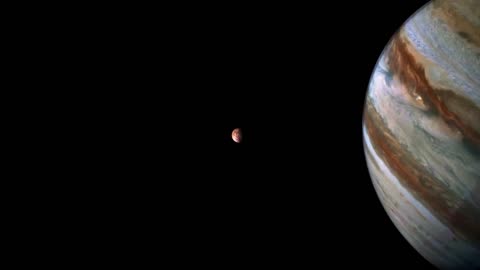 NASA’s Juno Spacecraft Flies Past Io and Jupiter, With Music by Vangelis