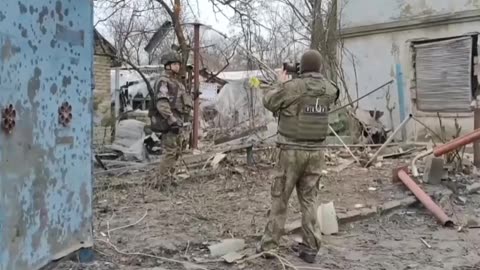Donetsk shelling by Kiev aftermath