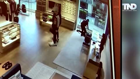 Darwin Award: Would Be Robber Knocks Himself Out While Trying To Escape During Brazen Theft