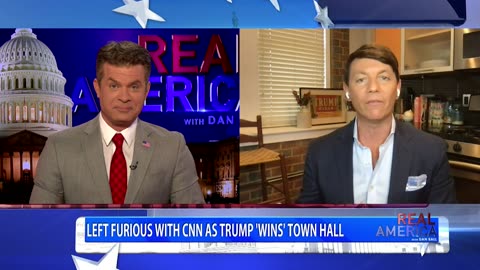 REAL AMERICA -- Dan Ball W/ Hogan Gidley, Media reaction to CNN's Trump Town Hall