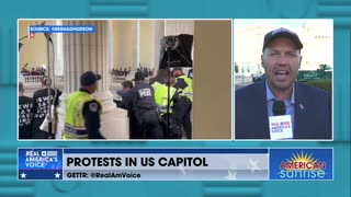 Pro-Hamas Rioters at U.S. Capitol Won’t Be Labeled 'Insurrectionists' like J6 Protestors