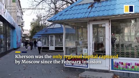 Russia orders troop pull-out from Ukraine’s strategic port city of Kherson