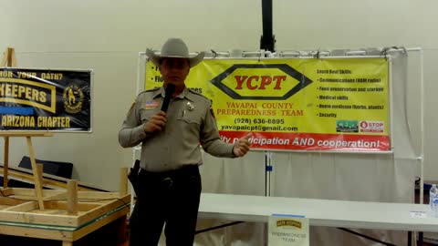 Sheriff David Rhodes visits Oath Keepers of Yavapai County