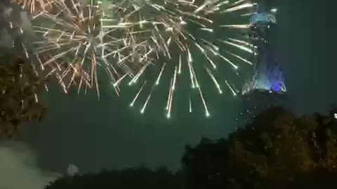 "Sparkling New Year Fireworks: Illuminating the Night with Magic" 2023