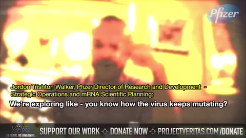 Project Veritas: Pfizer Exploring "Mutating" COVID-19 Virus For New Vaccines