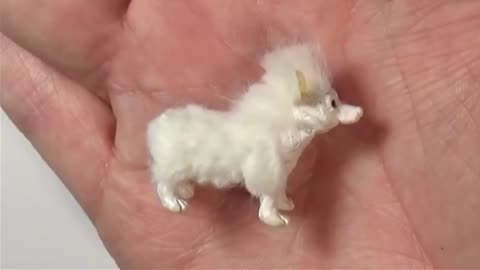 Miniature Corgi Puppy Tutorial | DIY Dolls and Dollhouse