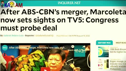TV5 And ABS-CBN Merger Issues | TV5 And ABS-CBN Partnership