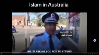 Islam-Sharia Law in Australia-journalist told by police to stay away! (27-05-24)