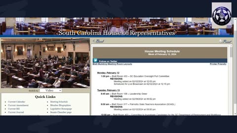 South Carolina House Debates Constitutional Carry