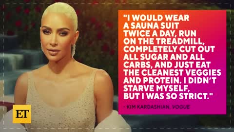 Kim Kardashian Lost 16 Lbs. in 3 Weeks to Fit Into Met Gala 2022 Dress