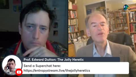 Covid Origins Interview with Prof. Edward Dutton of The Jolly Heretic, June 9, 2022