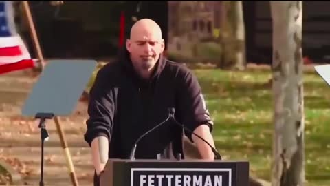 The American Flag Never Stands With People That Don't LOVE AMERICA! American Flags Falling Fetterman