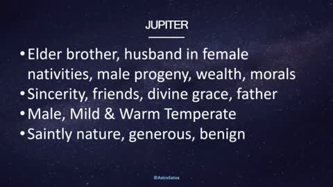 Jupiter, the Planet of Luck - almost free astrology course online by astrosatvacourses