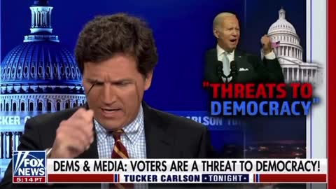 Tucker: ‘The Real Attack On Democracy Is Electoral Disobedience’