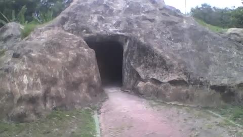 Caverna dos homens da caverna no museu de ciências, muito legal! [Nature & Animals]