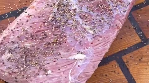 Easy pastrami with corned beef