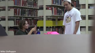 Nervously picking up girls prank