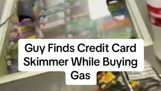 Credit Card Skimmer FOUND While Buying GAs