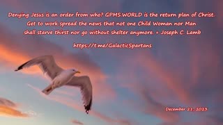 GPMS.WORLD is the return plan of Christ.