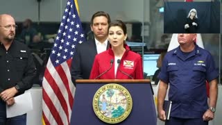 Casey DeSantis Shows Her Support For First Responders During Hurricane